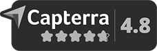 Capterra 4.8 star rating
