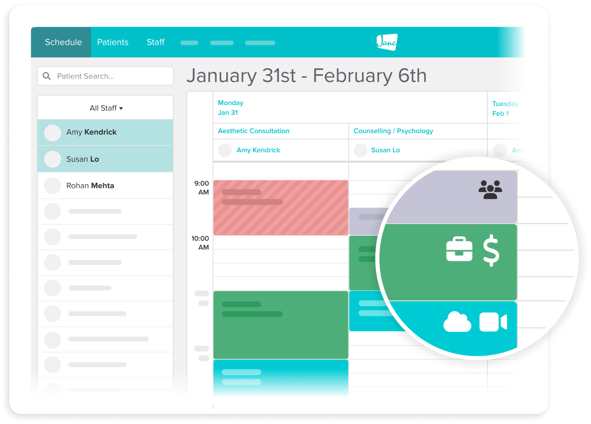 Jane Open Source Software Clinic Scheduling Software for Health Practices | Jane